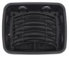 sink accessories dish drainer pan mat camco kit with and - black