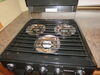 0  stove burner liners in use