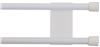 Camco RV Refrigerator Double Bar - White Refrigerator Bars CAM44073