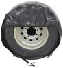 single axle 24 inch tires 25 26 camco vinyl wheel and tire protectors - to qty 2 black