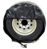 single axle 30 inch tires 31 32 camco vinyl wheel and tire protectors - to qty 2 black