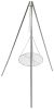 camco portable grills and fire pits campfire grill tripod lantern holder