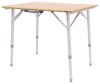 free-standing table adjustable height folding