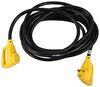 power cord extension 30 amp to camco grip rv temporary - 125v amps 25' long