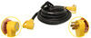 Power Grip RV Temporary Power Cord Extension w/ Carrying Strap - 125V - 50 Amps - 15' Long
