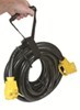 power cord extension rv to hookup camco grip w/ pull handles and carrying strap - 50 amp 30'