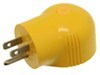 adapter cord 30 amp female plug camco power grip rv - 125v to 15 male 90 degree