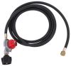 camping kitchen portable grills and fire pits replacement hose w/ regulator for little red campfire - 8' long