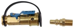 Camco Quick-Connect Kit for Low Pressure Propane Systems - Valve and Full Flow Plug - CAM59853