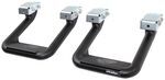 Carr Custom-Fit Side Steps - Hoop II - Black Powder Coated Aluminum - 7" Step - 1 Pair         
