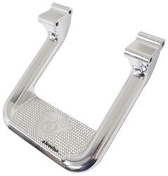 Carr Custom-Fit Side Step - Hoop II - Polished Aluminum - 7" Step - Qty 1                      