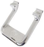 Carr Custom-Fit Side Step - Hoop II - Polished Aluminum - 7" Step - Qty 1                      