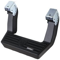 Carr LD Custom Fit Side Step - Black Powder Coated Aluminum - 14" Step - Qty 1                 