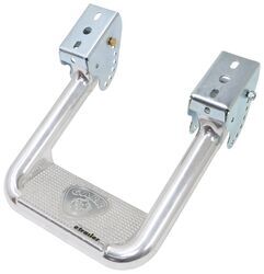Carr Custom-Fit Side Step - Hoop II - Polished Aluminum - 7" Step - Qty 1                      