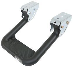 Carr Custom-Fit Side Step - Hoop II - Black Powder Coated Aluminum - 7" Step - Qty 1           