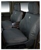 bucket seats armrests covercraft carhartt seatsaver custom seat covers - second row gravel