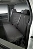 60/40 split back with solid bench covercraft carhartt seatsaver custom seat covers - second row gravel