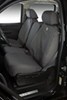 60/40 split bench fold down center console covercraft carhartt seatsaver custom seat covers - front gravel