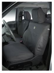 Covercraft Carhartt SeatSaver Custom Seat Covers - Front - Gravel                                   