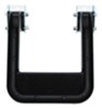Carr Custom-Fit Side Steps - Hoop II - Black Powder Coated Aluminum - 7" Step - 1 Pair Black CARR102551