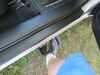 0  hoop steps matte finish carr custom-fit side - ii black powder coated aluminum 7 inch step 1 pair