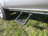 0  hoop steps aluminum carr custom-fit side - ii black powder coated 7 inch step 1 pair