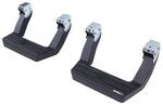 Carr LD Custom Fit Side Steps - Black Powder Coated Aluminum - 14" Step - 1 Pair               