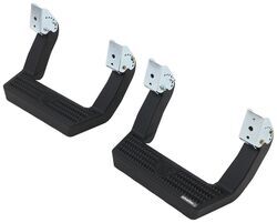 Carr LD Custom Fit Side Steps - Black Powder Coated Aluminum - 14" Step - 1 Pair               