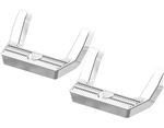 Carr LD Custom Fit Side Steps - Polished Aluminum - 14" Step - 1 Pair                          