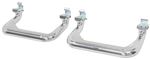 Carr Custom-Fit Side Steps - Super Hoop - Polished Aluminum - 17" Step - 1 Pair                