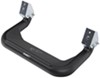 matte finish aluminum carr custom-fit side step - super hoop black powder coated 17 inch qty 1