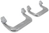 Carr Custom-Fit Side Steps - Super Hoop - Polished Aluminum - 17" Step - 1 Pair Fixed Step CARR124032