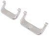 hoop steps aluminum carr custom-fit side - super polished 17 inch step 1 pair