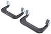 Carr Custom-Fit Side Steps - Super Hoop - Black Powder Coated Aluminum - 17" Step - 1 Pair 5 Inch Width CARR125771