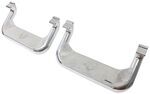 Carr Custom-Fit Side Steps - Super Hoop - Polished Aluminum - 17" Step - 1 Pair                