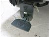 0  flip-down step logo carr hitch mounted for 2 inch trailer hitches - black powder coat aluminum reflective finish