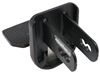 flip-down step 5 inch carr hitch mounted for 2 trailer hitches - black powder coat aluminum suv
