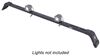 light mounts carr deluxe mounting bar - black powder coated steel