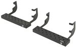 Carr Transit Step for Cargo Vans - Side Door - Steel Platform - 20" Wide - Black - 1 Pair