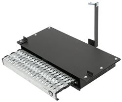 Carr Hide Away Step for Work Trucks - Side Mount - Grated Steel Platform - 24" Long - 500 lbs  