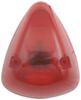 submersible lights 3-7/8l x 3-1/8w inch triangular trailer clearance and side marker light or truck cab - red