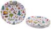 Camp Casual Eco-Friendly Paper Plates - Into the Woods - 10-1/16" - 24 Count