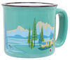drinkware cups and mugs camp casual coffee mug - 15 fl oz bird's-eye view theme