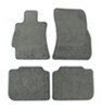 all seats flat covercraft premier custom auto floor mats - carpeted front and rear smoke