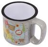 drinkware dishwasher safe microwave camp casual coffee mug - 15 fl oz travel map theme