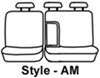 center shoulder belt fold down armrest w cupholder