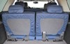 0  50/50 split bench covercraft seatsaver custom seat covers - third row navy blue