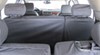 60/40 split bench fold down armrest w cupholder covercraft seatsaver custom seat covers - second row charcoal black