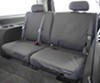 adjustable headrests covercraft seatsaver custom seat covers - third row charcoal black