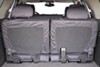 60/40 split back with solid bench covercraft seatsaver custom seat covers - third row charcoal black